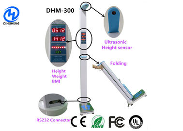 발광 다이오드 표시 고도와 무게 측정 가늠자를 가진 Foldable BMI 가늠자 기계