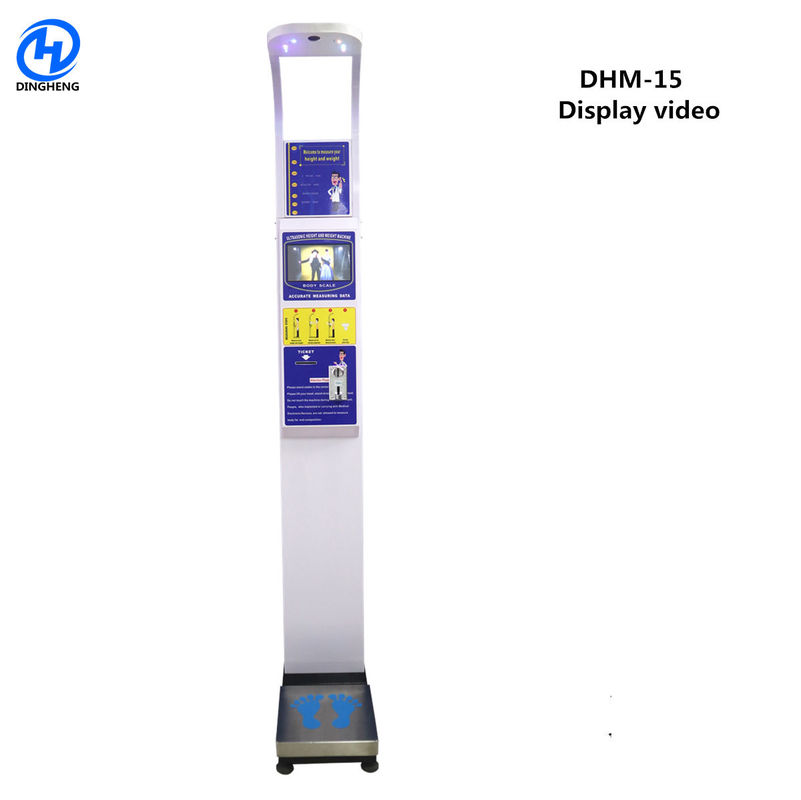 coin operated bmi digital weight machine ultrasonic medical healthcare balance scale